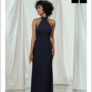 Amsale Navy Sophia Dress - Size 2 - worn once